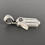 CHROME HEARTS クロムハーツ ハムサハンド ペンダントトップ アクセサリー シルバー SV925 ★人気高騰中★ ★ギャラ、袋付★