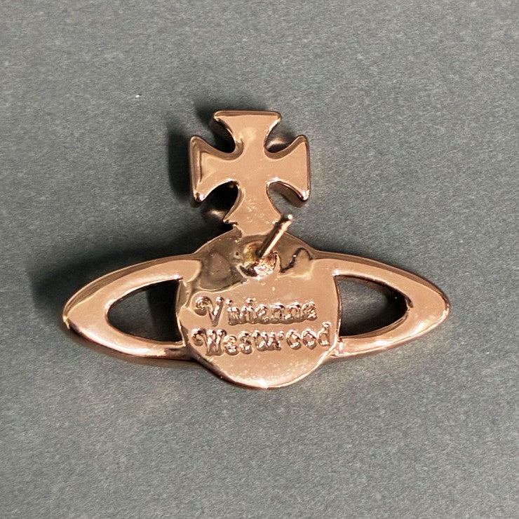 Vivienne Westwood ヴィヴィアンウエストウッド メイフェア バスレリーフ ピアス 両耳用 アクセサリー ★ギャラ、袋、箱付★ ★美品★