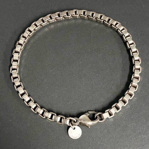 Tiffany&Co. ティファニー ベネチアンリンク ブレスレット アクセサリー シルバー SV925 ★袋付★