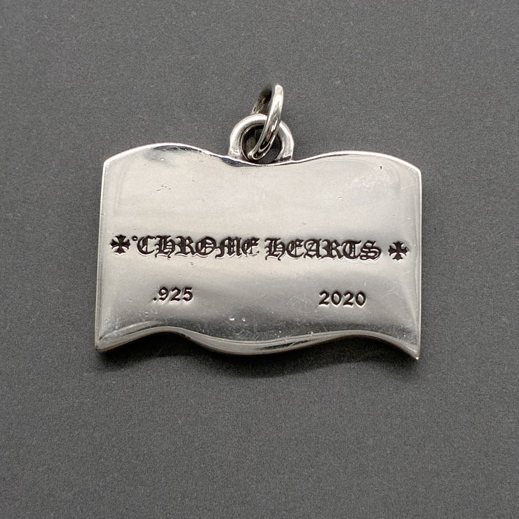 CHROME HEARTS クロムハーツ アメリカ 国旗 フラッグ チャーム ペンダントトップ アクセサリー シルバー SV925 ★希少品★ ★美品★
