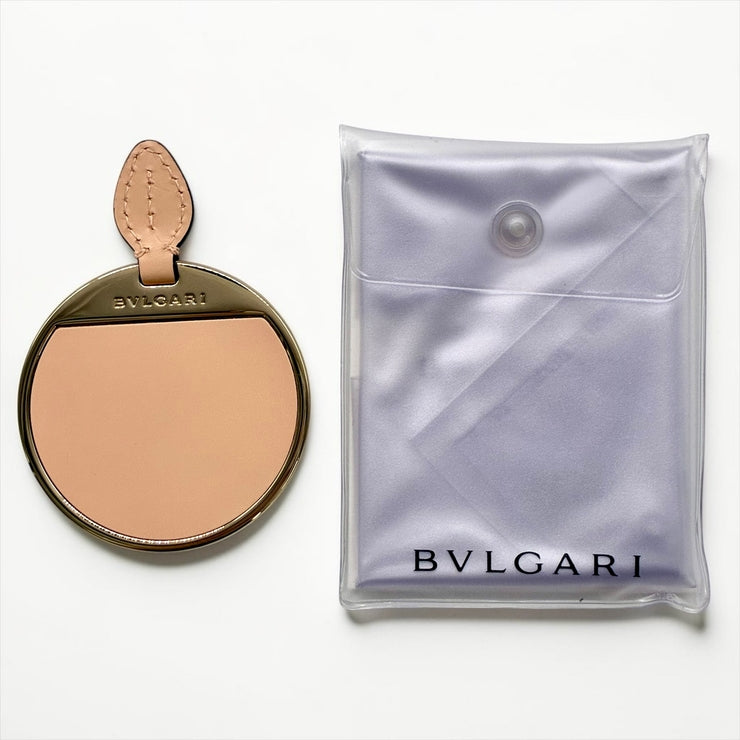 BVLGARI ブルガリ セルペンティ フォーエバー レザー チェーン ショルダー クロスボディバッグ ピンクベージュ ★美品★