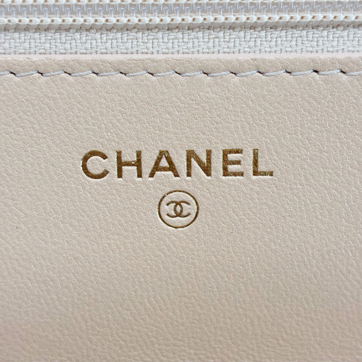 CHANEL シャネル19 ツイード 千鳥格子 ブラック ベージュ チェーン ショルダーバッグ ゴールド シルバー金具 28番台 ★ギャラ・袋・ポーチ付★