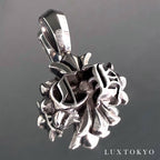 CHROME HEARTS クロムハーツ ダブルCHプラス ペンダントトップ チャーム アクセサリー シルバー SV925 ★人気高騰中★ ★袋・インボイス付★