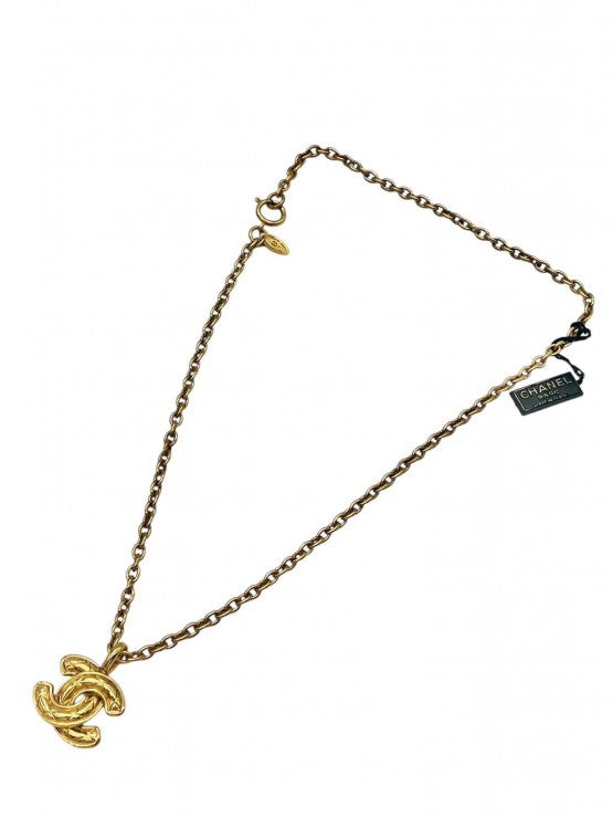 CHANEL シャネル ココマーク ネックレス 3858 ★美品★ 中古