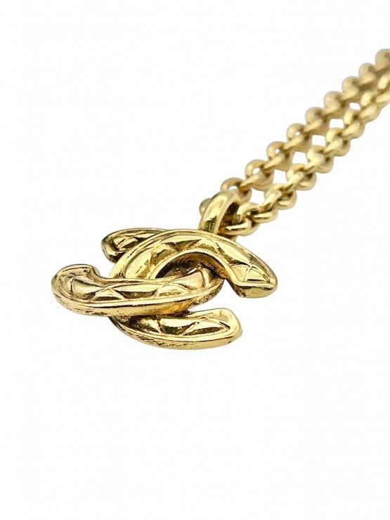 CHANEL シャネル ココマーク ネックレス 3858 ★美品★ 中古