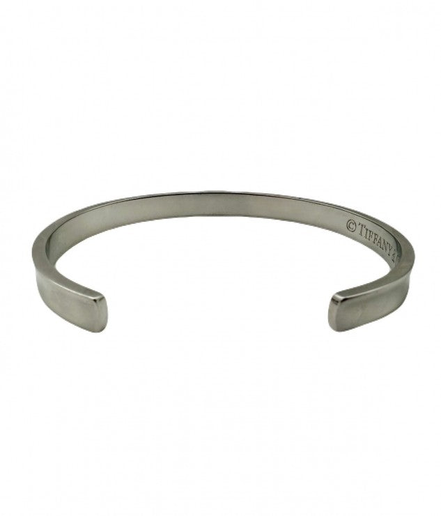 TIFFANY&Co. ティファニー ナロー 1837 カフ バングルSV925 シルバー AG925 ★中古美品★