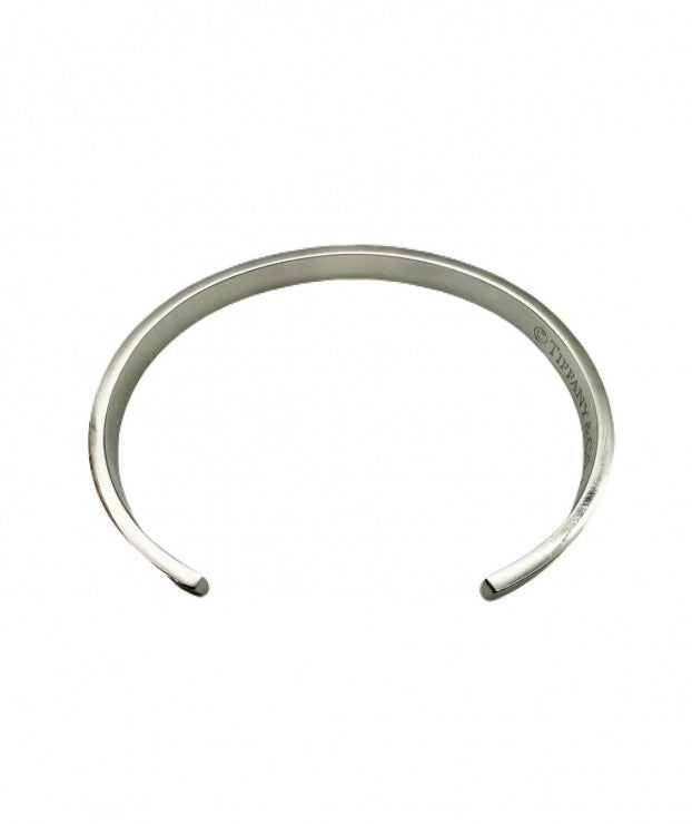 TIFFANY&Co. ティファニー ナロー 1837 カフ バングルSV925 シルバー AG925 ★中古美品★