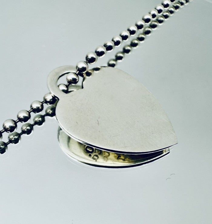 TIFFANY&Co. ティファニー リターン トゥ ハート ネックレスSV925 シルバー ★中古美品★