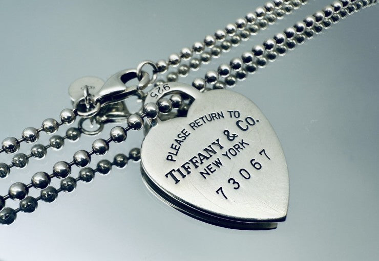TIFFANY&Co. ティファニー リターン トゥ ハート ネックレスSV925 シルバー ★中古美品★