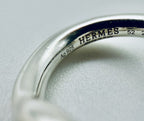 HERMES エルメス クロワゼット GM リング・指輪SV925 シルバー 箱 ★男女兼用★