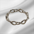 TIFFANY&Co. ティファニー リング・指輪 Ag925 infinity ring インフィニティ ナロー 9号 ★良品★ 箱 巾着