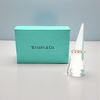 TIFFANY&Co. ティファニー リング・指輪 Ag925 infinity ring インフィニティ ナロー 9号 ★良品★ 箱 巾着