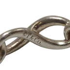 TIFFANY&Co. ティファニー リング・指輪 Ag925 infinity ring インフィニティ ナロー 9号 ★良品★ 箱 巾着